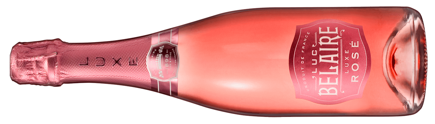 Luc Belaire Luxe Rosé , kvalitné šampanské a šumivé víno Luc Belaire z Francúzska